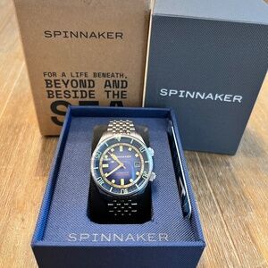 Spinnaker Bradner Automatic Dive Watch SP-5062-22 | Box + Extra Strap